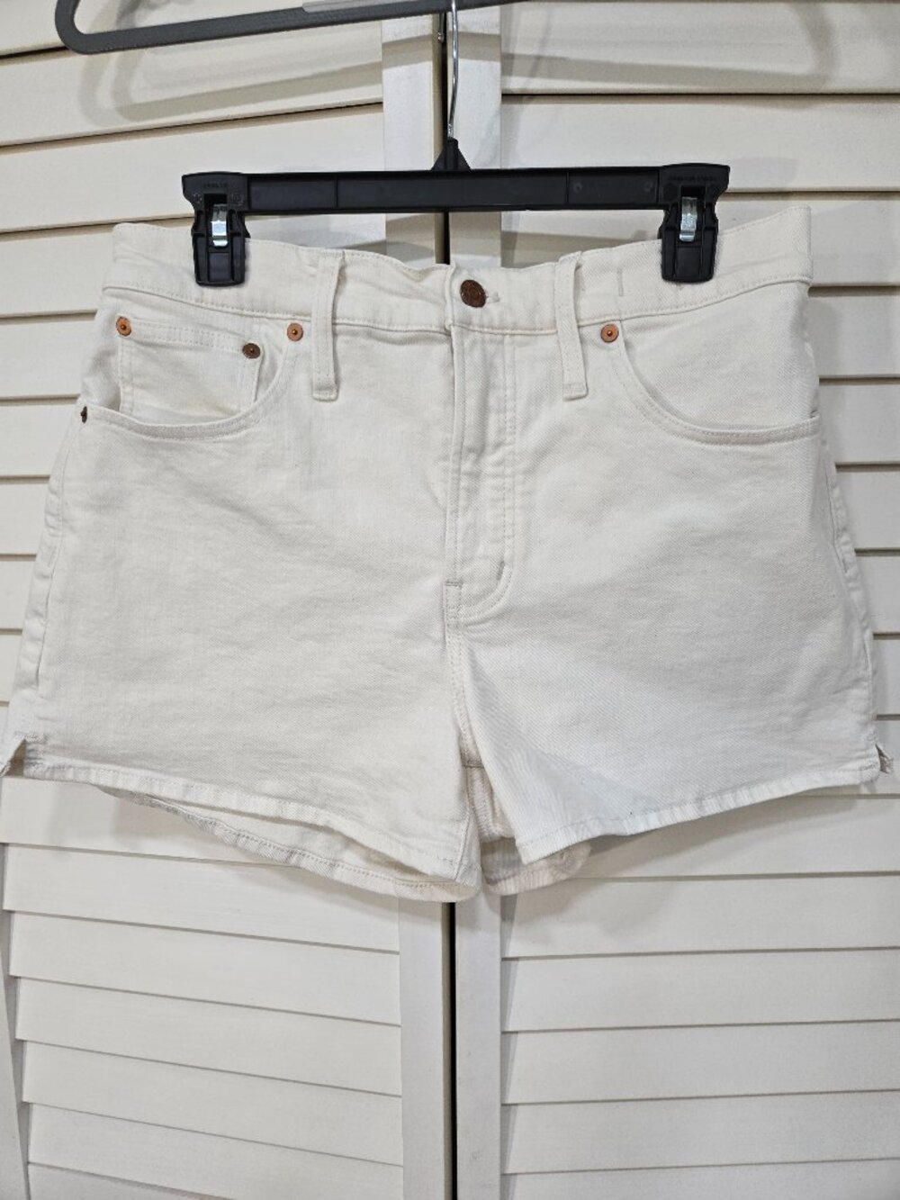 Ivory Shorts, Madewell, Size 30, Like New